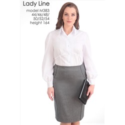 Блуза Lady Line 383 белый